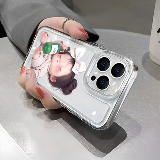 Ốp Lưng Say cô gái iPhone 17 16 15 11 14 13 12 Pro Max 8 7 Plus X XR XS 6 6S Se 2020 TPU Mềm Trong Suốt sd141 u218
