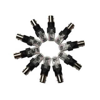 Bộ chuyển đổi cáp đồng trục nam EZ BNC sang RJ45 để kiểm tra truyền tín hiệu