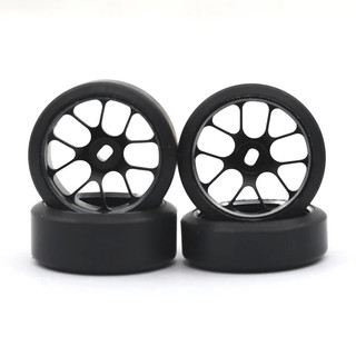 Lốp xe trôi bằng nhựa cứng 2,5 / 5,5 độ Vành bánh xe kim loại cho Wltoys 284131 Bộ phận nâng cấp xe RC K969 K989 Kyosho Mini-Z 1 / 28 & * &