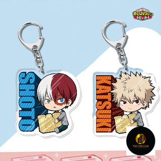 Anime My Hero Móc Chìa Khóa Giới Học Thuật Todoroki Mirio Togata Aizawa Shouta Tất Cả Có Thể Vinyl Hình Móc Khóa H