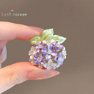 [Lostcorner] Trâm cài hoa hình chim đáng yêu thời trang dành cho nữ Áo khoác Ve áo Pin Áo len cố định chống chói Phụ kiện quần áo Quà tặng [Mới]