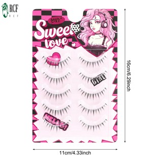 DIY Cosplay Wispy Strip Lông Mi Nhìn Lông Mi Giả Lông Mi Cho Cuộc Sống Hàng Ngày Hoặc Những dịp Quan Trọng