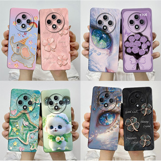 Dành Cho OPPO Reno12 F 4G 5G Vỏ CPH2687 Vỏ Bướm Xinh Đẹp Hoa Silicon Chống Sốc Mềm TPU Vỏ Điện Thoại Cho OPPO Reno 12F Reno12FS Vỏ