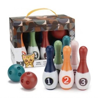 Bộ Đồ Chơi Bowling Cho Bé – Đồ Chơi Vận Động Tại Nhà Giúp Bé Phát Triển Thể Chất, Tăng Cường Phản Xạ Và Tư Duy