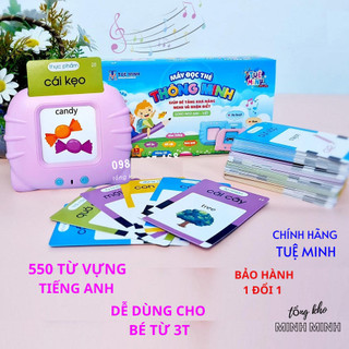 [SỈ] Máy đọc thẻ tiếng anh, Máy đọc thẻ Song ngữ VIỆT ANH loại: 255 flashcard & 112 flashcard- KÈM PHIẾU BẢO HÀNH- POPIK