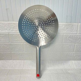 Vợt inox lỗ , chao inox size 24 cm , size 26 cm , size 28 cm , size 30 cm loại 1 dày đẹp