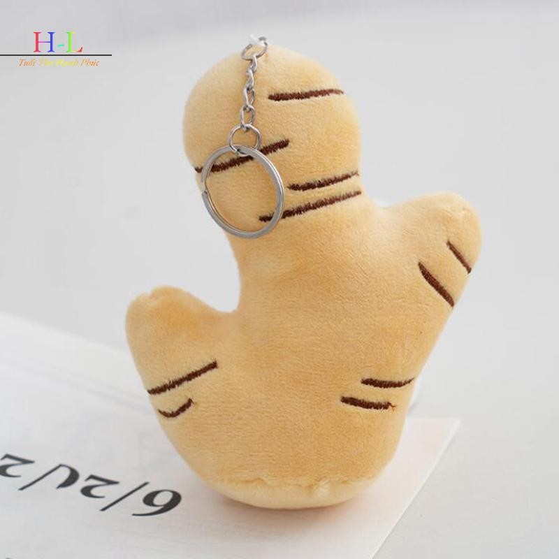 [XZNZMM] Móc khóa búp bê sang trọng Hoạt hình rau dễ thương Móc khóa điện thoại ô tô Mặt dây chuyền quyến rũ Phụ kiện quà tặng LMWU