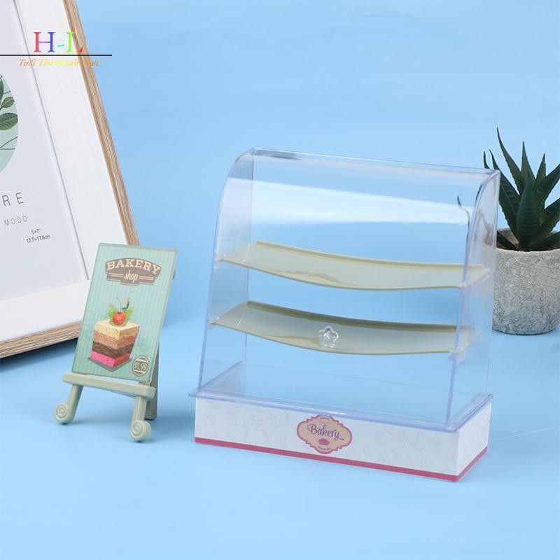HL 1: 12 Nhà Búp Bê Miniture Mô Phỏng Tủ Bánh Mô Hình Phụ Kiện Trang Trí LMWU