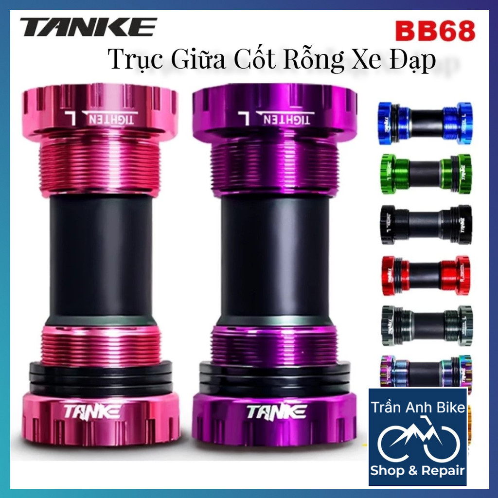 Trục Giữa Cốt Rỗng Xe Đạp BB TANKE (BB Vặn) | Shopee Việt Nam