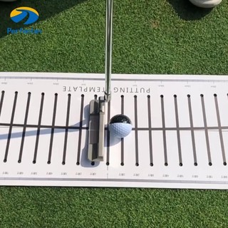 Perfeclan Di Động Golf Track Sticker Huấn Luyện Putter Bền Đẹp Cho Thiết Bị Luyện Tập