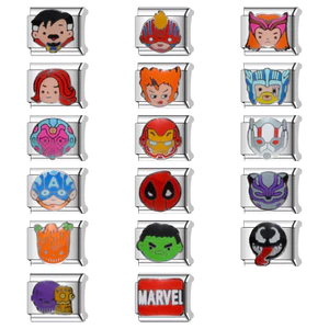 Vòng tay mô-đun DIY Ý Vòng tay anh hùng Marvel Vòng tay quyến rũ Ý
