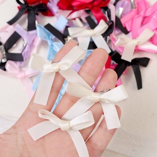 Bộ 8 Kẹp Tóc Nơ Ruy Băng Nhiều Màu Sắc y2k Thời Trang Hàn Quốc Dành Cho Bạn Nữ