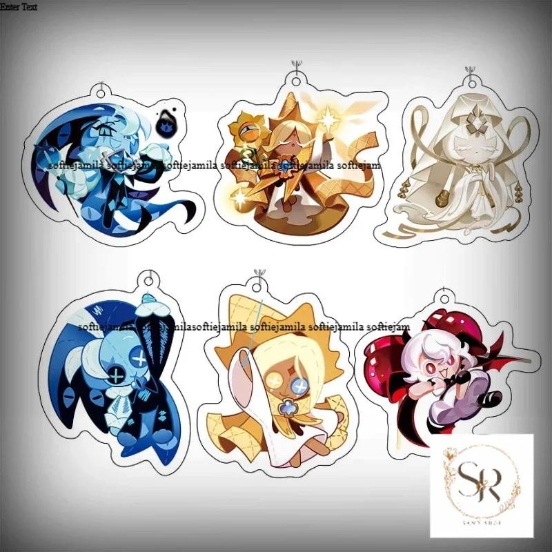 New style Game Cookie Run Kingdom Keychains for Accessories Bag Shadow ...