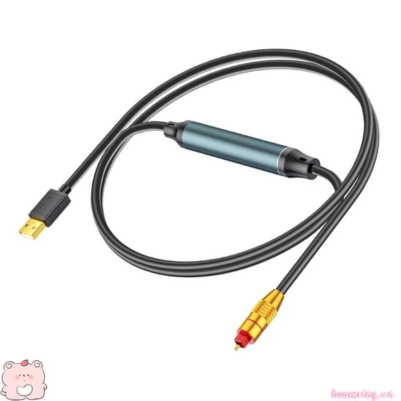 Bộ chuyển đổi âm thanh USB sang quang học Bộ chuyển đổi kỹ thuật số USB sang SPDIF Cổng kết nối cổng SPDIF