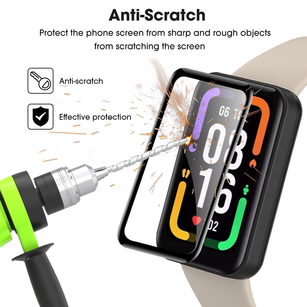 1 Bộ Phim Bảo Vệ Cho Huawei Band 11 10 9 8 Bảo Vệ Màn Hình HD Cong Mềm Chống Trầy Xước Cho Huawei Fit 4 3