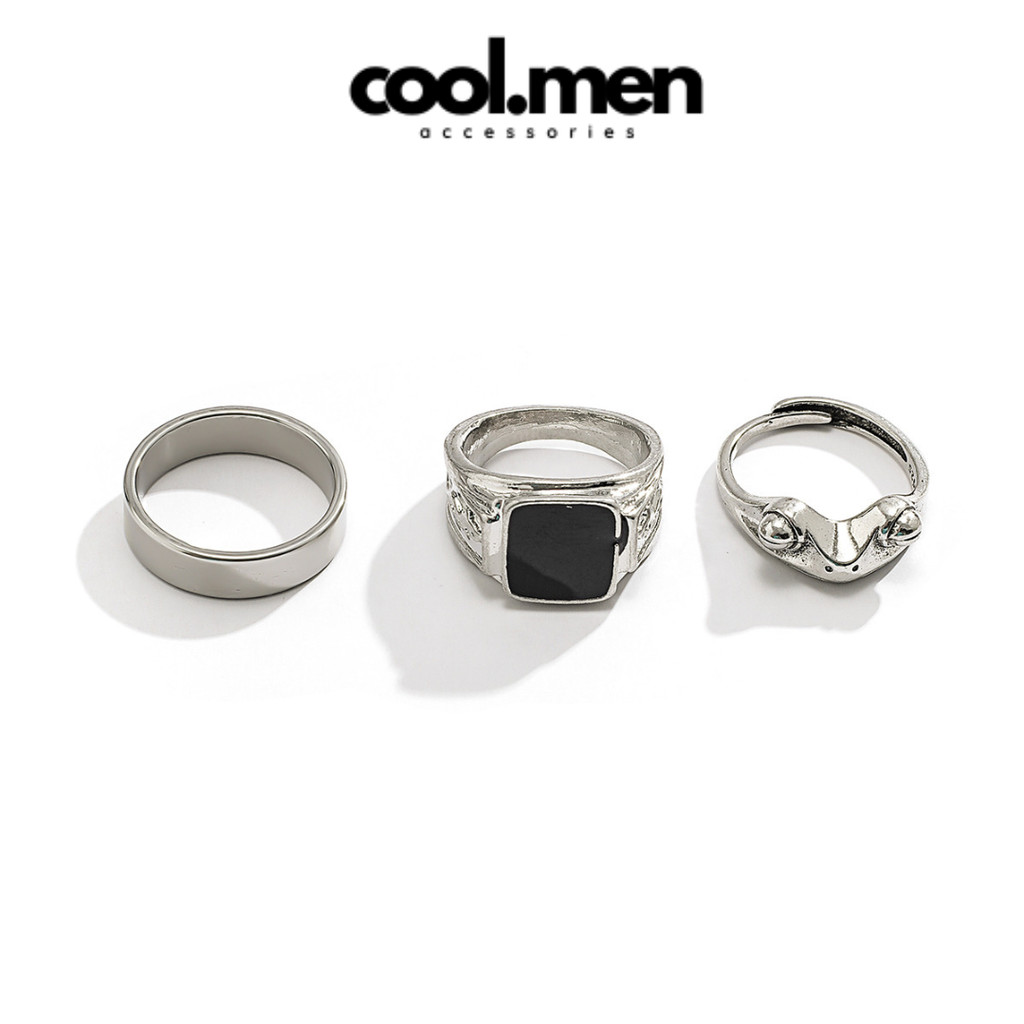 Men's Titanium Steel Ring by Coolmen Accessories