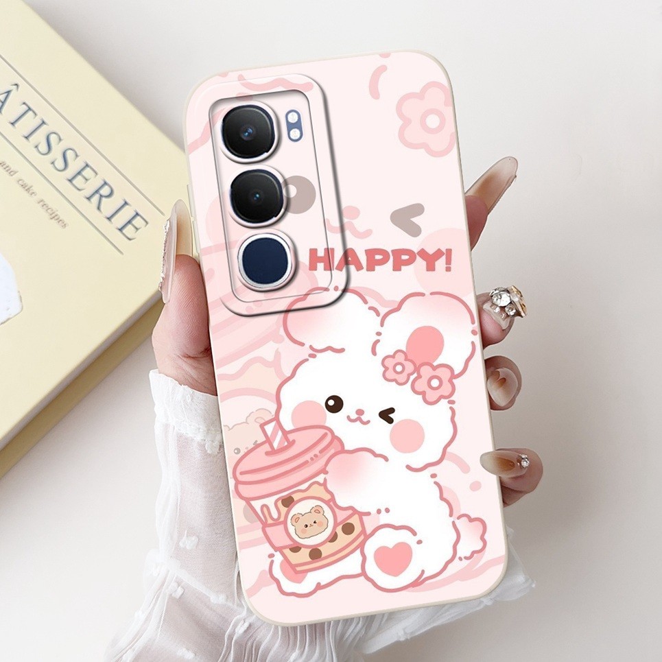 Ốp điện thoại Vivo V40 Lite 4G IDN / V40Lite 5G IDN V2417 / Vivo V40 5G V2348 Vỏ hoạt hình đáng yêu dễ thương Vỏ silicon mềm chống sốc
