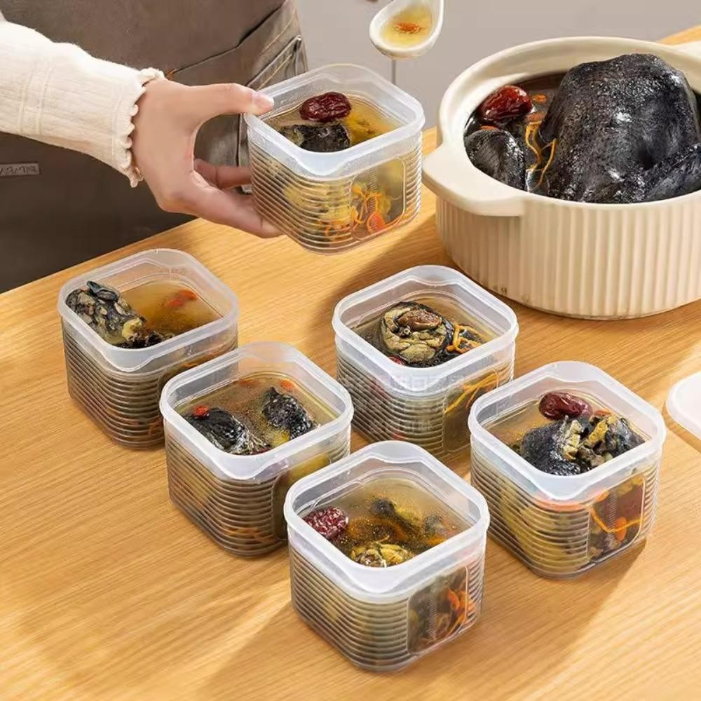 Hộp Bảo Quản Tủ Lạnh JIGK, Kệ Phân Loại Thực Phẩm Đa Năng Giá Sắp Xếp Tủ Lạnh, Bảo Quản Tươi Bền Hộp Bảo Quản Thực Phẩm Có Thể Tái Sử Dụng Nhà Bếp Tổ Chức