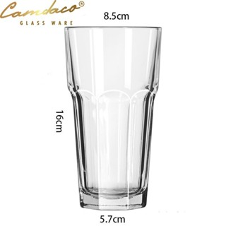 Bộ 12 Ly Cốc Thủy Tinh 8 Góc Cao Uống Bia Úp Ngược 400ML Cẩm Đạt – PCD21003 - Phương Trang