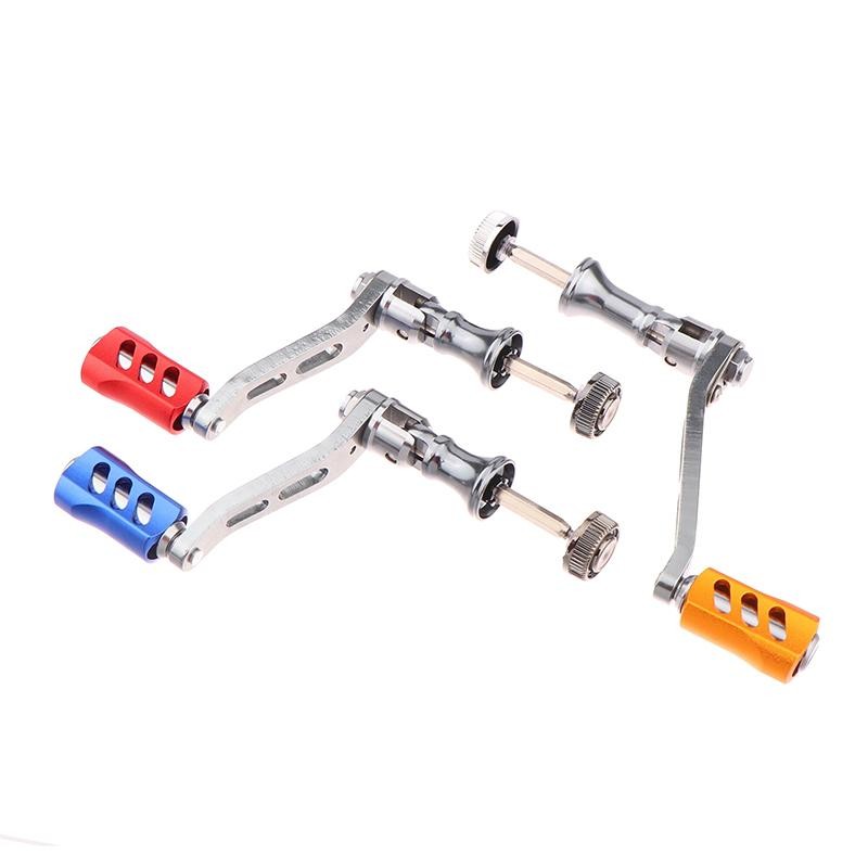 TMOY Câu Tay Cầm Tay Cầm Thay Thế Một Phần Nhẹ Hợp Kim Nhôm Cường Lực Cao Câu Cá Kim Loại Rocker TCM