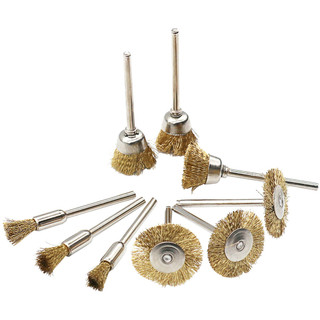 Combo 3 Chổi Đánh Rỉ Sắt Lông Ngựa 3mm Lắp Máy Khoan Mini SUNND