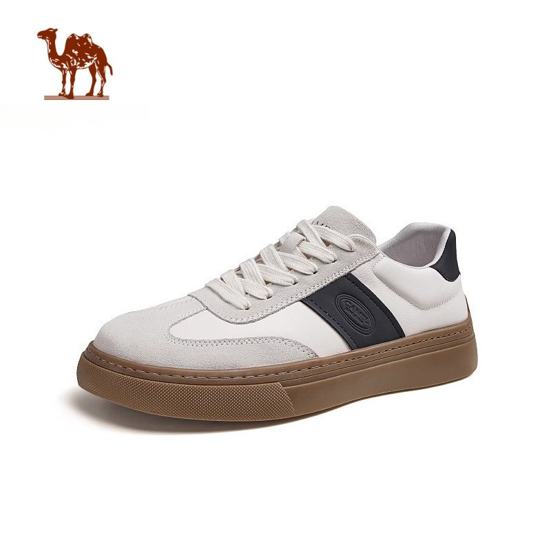 Ảnh Giày thể thao nam CAMEL CROWN Giày da trắng thật 1