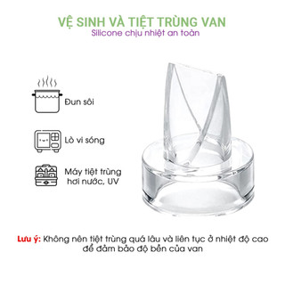 Van chân không Mama's Choice Cloudie / Màng silicone Phụ kiện cho Máy Hút Sữa điện Không Dây