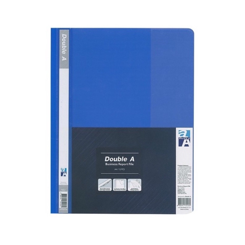 [ XẤP 12 CÁI GIÁ TỐT ] Bìa file lưu trũ hồ sơ bấm lổ, bìa acco Double A khổ A4.