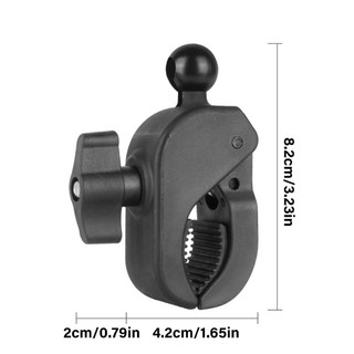 EZ Tay Cầm Kẹp Gắn Đế Xe Máy Xe Đạp Điện Thoại Giá Đỡ Móng Vuốt Kẹp Đế 17 Mm Bóng Đầu Cho Đường Sắt Lên Đến 2in Diame