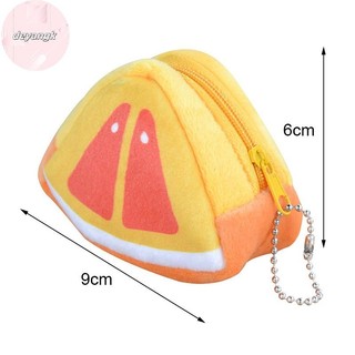 Deyangk Ví Trái Cây Dễ Thương Sang Trọng Ví Đựng Tiền Xu Nữ Đổi Ví Túi Đựng Tiền Xu Hoạt Hình Thời Trang Ngọt Ngào Cho Bé Gái Quà Tặng VN Mới