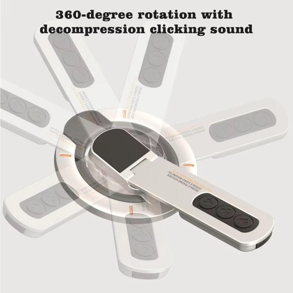 Giá đỡ điện thoại từ tính SNUGHOUSE, Giá đỡ điện thoại di động siêu mỏng nhiều góc, 360 hai mặt° Giá đỡ điện thoại di động có thể điều chỉnh xoay được