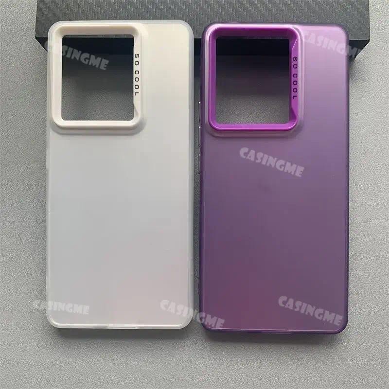 OPPO A6 Pro 5G 2025 Mạ Sang Trọng Aurora Skin Matte Casing Cho OPPOA6Pro OPPO A6 A 6 A6Pro A6 Pro A6i 4G 5G 2025 Ốp Điện Thoại Bảo Vệ Camera Nhiều Màu Sắc Ốp Lưng Chống Sốc
