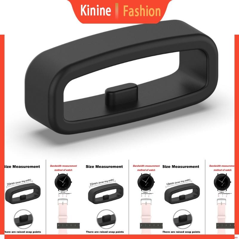 Kin Silicone Fastener Ring 18 20 22mm Dây đeo giữ Phụ kiện thay thế ...