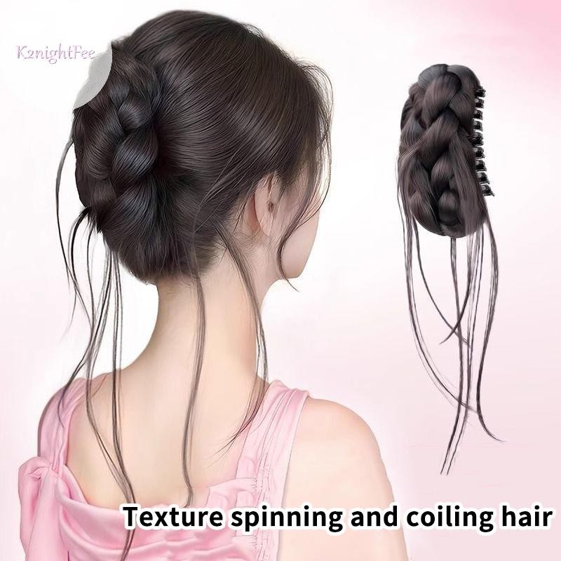 K2nightFee Tổng Hợp Tóc Giả Đuôi Ngựa Trên Vuốt Tóc Hoa Bud Tóc Nối Dài Vô Hình Tóc Đuôi Ngựa Cho Nữ Trang Điểm Phụ Kiện Tóc VN