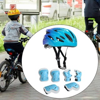 HILABEE Bộ Mũ Bảo Hiểm Xe Đạp Trẻ Em Có Miếng Lót Đầu Gối Di Động Thoải Mái Thiết Thực Mũ Bảo Hiểm Trượt Băng Cho Thể Thao Trượt patin Longboard Bé Gái
