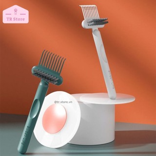 Dụng cụ vệ sinh lược chải tóc 2 đầu - Dụng cụ đa năng, tiện lợi cho mọi loại lược