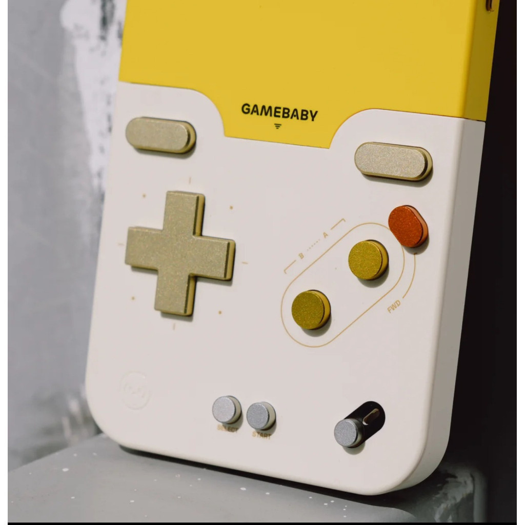 [Ngăn trò chơi chia đôi] Vỏ điện thoại GAMEBABY Retro Vỏ bảo vệ nút vật lý Vỏ cầm tay cảm ứng điện dung Delta Simulator Độc quyền