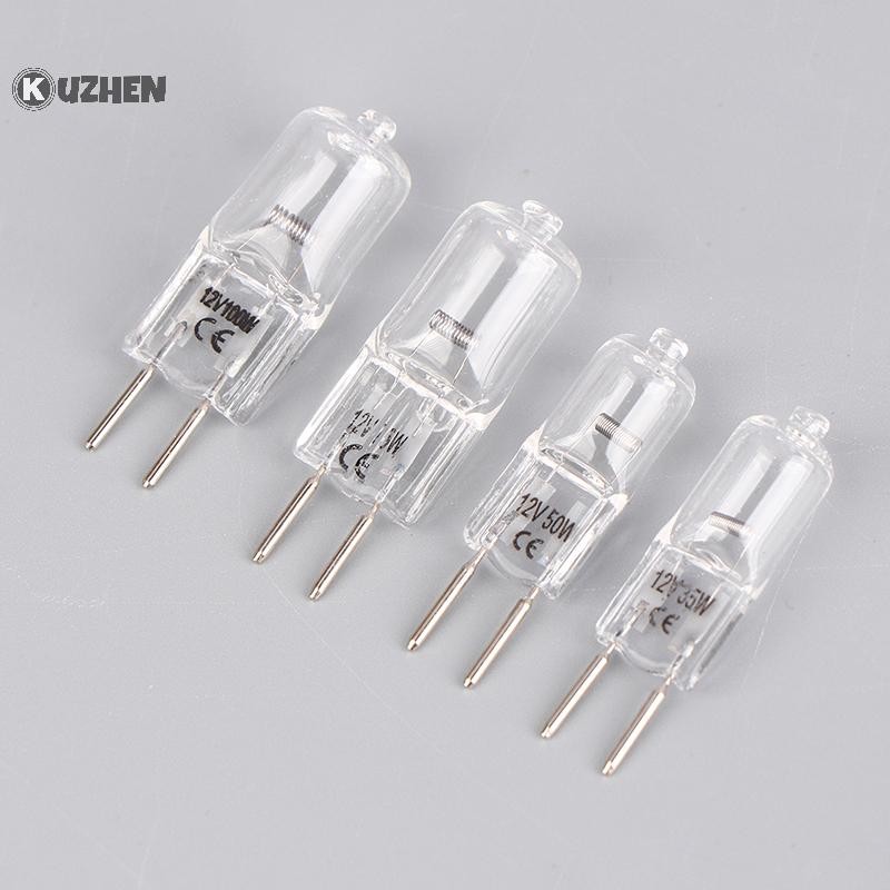KUZHEN 1Pc Bóng Đèn G6.35 12V 20W/35W/50W/70W/100W cho máy làm việc, kính hiển vi, dụng cụ quang, đèn hương thơm