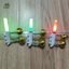 1PC Đôi Đầu Ném Cần Câu Cá Điện Tử Đèn Dạ Quang Dính Flash LED Có Thể Tháo Rời Chống Thấm Nước Ban Đêm Giải Quyết EMKK