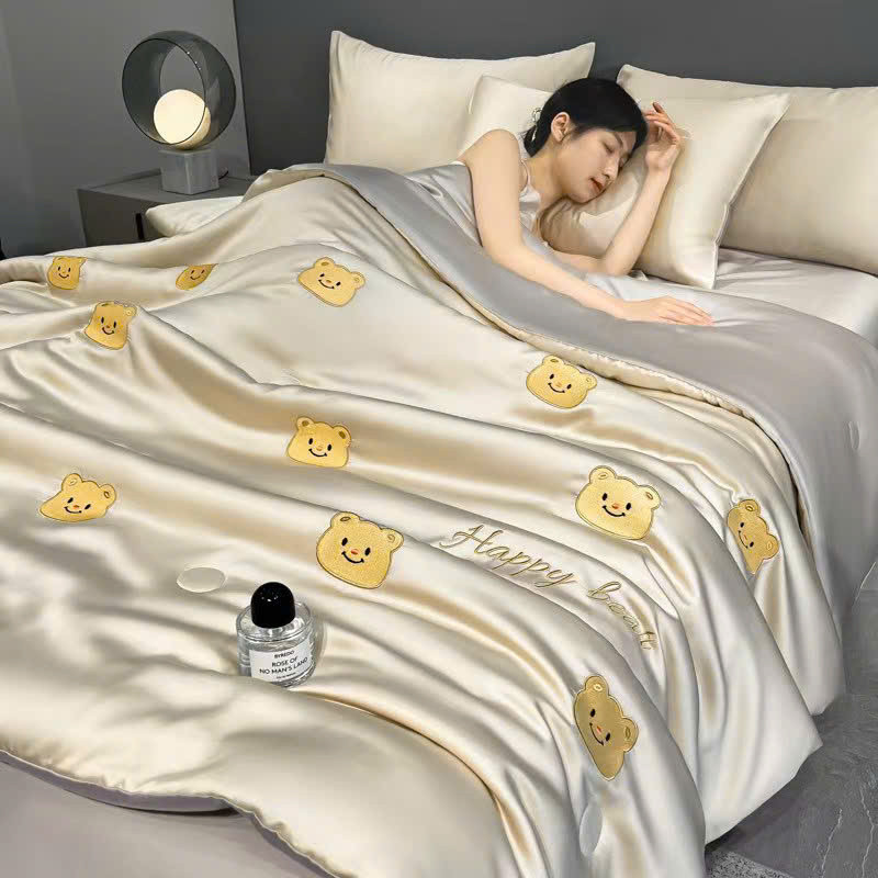 (ST776) Bộ Chăn Ga Gối Với Thiết Kế, Chất Liệu Thịnh Hành Nhưng Gây Mê Đắm Từ Cái Nhìn Đầu Tiên -  MemMinbedding Luxury