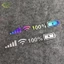 Đánh dấu mức Wifi Đề can ô tô Kính chắn gió phía sau ô tô Nhãn dán vui nhộn VN