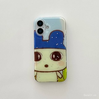 Ốp điện thoại tương thích với iPhone IMD hai lớp Tamagotchi Sweetheart cho iPhone 16/15/14/13 Pro, 12/11 Pro, XR/XS, ốp bảo vệ ADVK