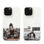 ibumpers Ốp Điện Thoại iPhone Thẩm Mỹ Cofe Cặp Đôi Họa Tiết Cho IPhone 16 15 14 12 13 11 Pro Max IP 7 8 Plus X XS XR Ốp Lưng Ống Hút Lúa Mì Phân Hủy Thân Thiện Với Môi Trường