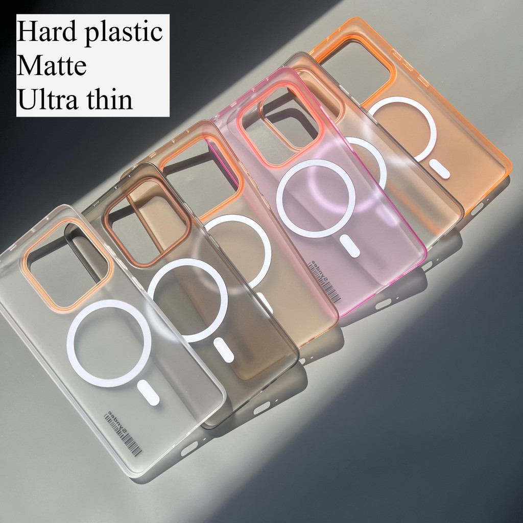 Ốp điện thoại nhựa PC cứng siêu mỏng Macaron cho Redmi Note 14 13 12 PRO PLUS 13C 14C K70 4G 5G NOTE14 Vỏ nhựa
