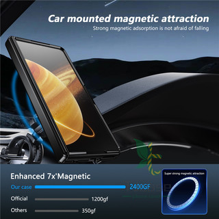 Vỏ bọc có thể xoay từ tính Honor Magic V5 V3 V6 Bản lề Full AG Frosted Ring Holder Case