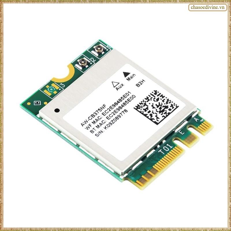 [K O G X] Card mạng không dây băng tần kép AW-CB375NF, Card WiFi băng tần kép 2.4G / 5GHz, RTL8822CE-CG Core, Bluetooth5.0, Hỗ trợ BLE NX Dễ sử dụng