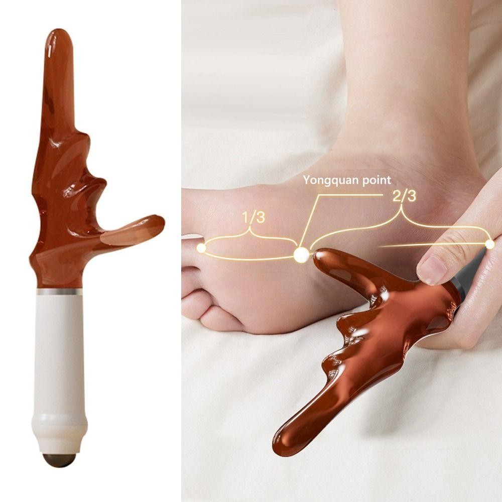 Bút bấm massage chân YUUKII, Máy mát xa kinh tuyến chân đa chức năng Gậy kéo cơ, Dụng cụ massage di động Bút bấm áp lực thư giãn