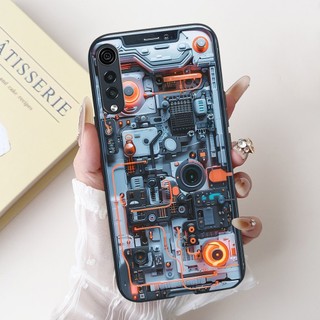 Vỏ Chống Sốc Cho LG Velvet LM-G900N LM-G900EM Ốp Lưng Hoa Hoàng Hôn Sơn Mềm Cho LG Velvet 5G LM-G900N Capa