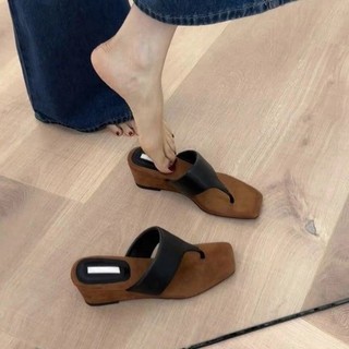 Giày cao gót nữ mũi vuông, gót chunky, dễ mang, thoải mái