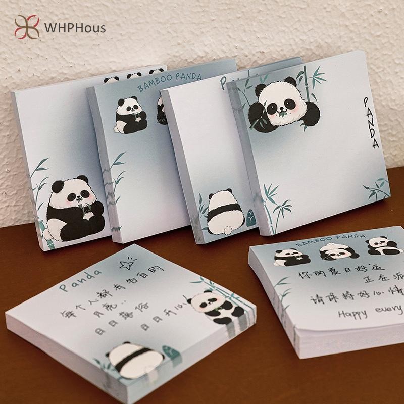 RUA 50 Tờ Tre Panda N Lần Ghi Chú Hoạt Hình Dễ Thương Ghi Chú Di Động Giấy Ghi Chú Trường Học Vật Dụng Văn Phòng Quà Tặng Mới